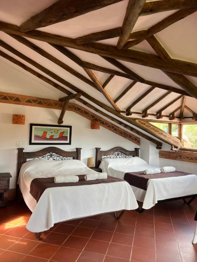 Hotel, Bungalows, Chalet Y Cabanas Aventura Park Villa De Leyva La Periquera 외부 사진